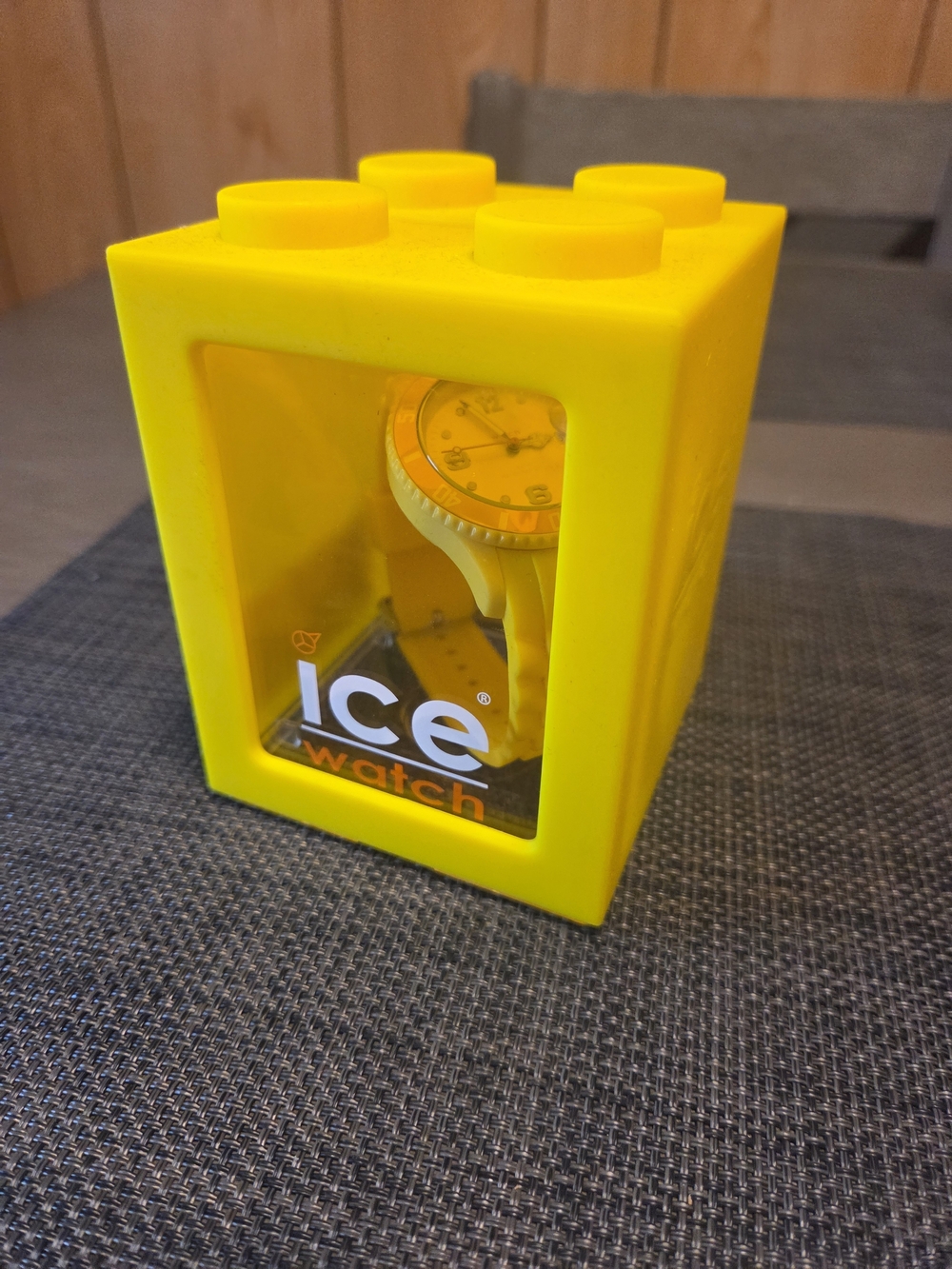 ICE Yellow Silicone Watch